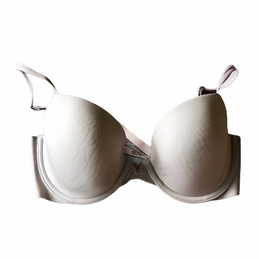 Victoria’s Secret Lined Demi w/ Gold V Decal